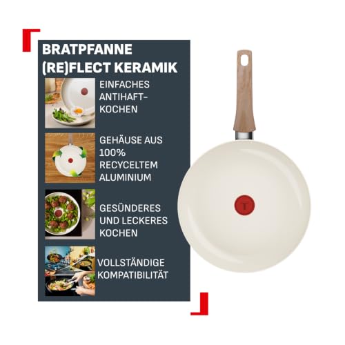 Foto von Tefal Reflect On Bratpfanne 28 cm, keramische Antihaftbeschichtung