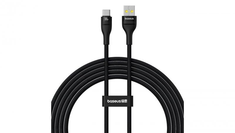 Baseus Charging Cable Flash 2 USB to USB-C 100W, 2m (Black)