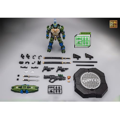 HiPlay HEATBOYS Mecha Alloy Armor 4-Turtle Set Action Figure - Image 6