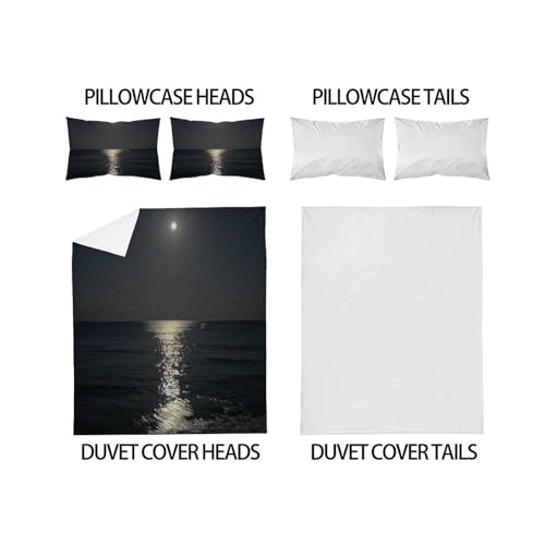 Housse de couette microfibre de qualité supérieure fini doux 3D - 4