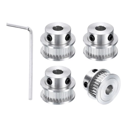 Poulie synchrone GT-2 30 dents en aluminium pour courroie de 6 mm