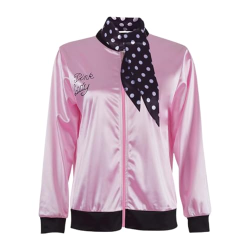 Chaqueta años 50, Pink Lady, Rock'n Roll, Rockabilly, Twist, Disfraces de Carnaval