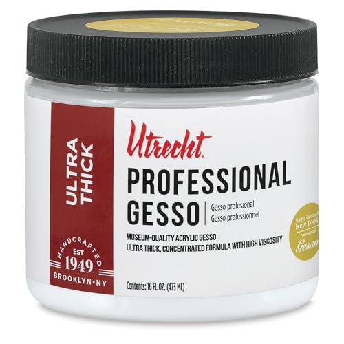 Utrecht Professional Acrylic Gesso - 16 oz