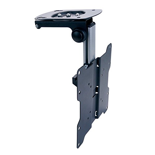 Puremounts Pm-Slope-37 - Sostegno Tv/Lcd Da Soffitto Vesa 200 X 200, Nero - 4