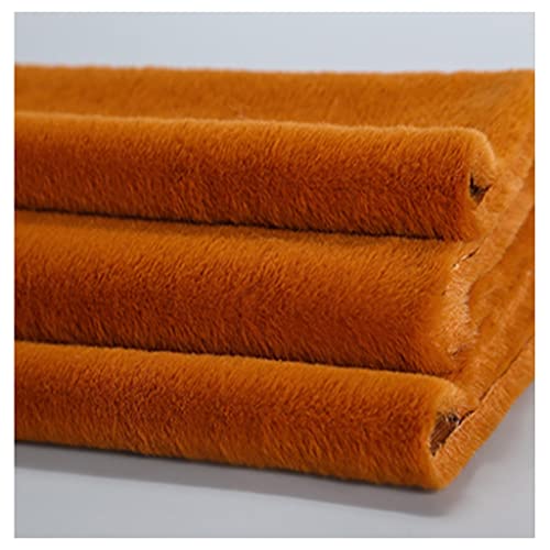 Tissu en velours marron pour coussin d'ameublement cocooning