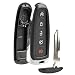 Shell Case Key Fob Keyless Entry Remote fits Ford Edge Expedition Explorer Flex Focus Taurus Lincoln MKX MKS MKT Navigator 2011 2012 2013 2014 2015 2016 (M3N5WY8609)