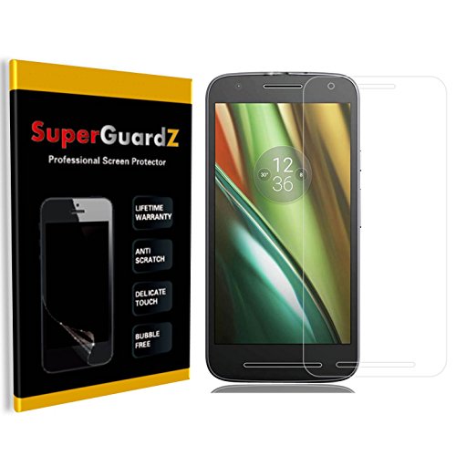 [8-Pack] for Motorola Moto E3 / Motorola Moto E (3rd gen) - SuperGuardZ Screen Protector, Ultra Clear, Anti-Scratch, Anti-Bubble