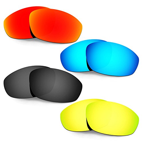 Lentille pour Oakley Whisker de rechange or 24 carats polarisé