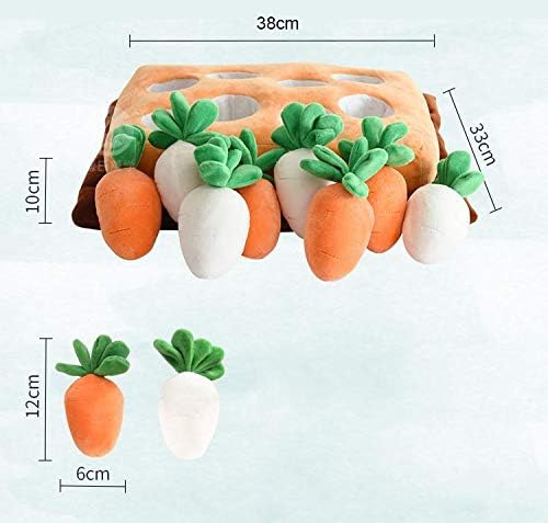 Amazon ペットおもちゃ 訓練毛布 にんじんおもちゃトレーニングブランケット分離不安 食いちぎる対策 運動不足 ストレス解消 噛むおもちゃ 集中力向上 知育玩具 嗅覚活動用品 Color A Lzwk 犬用アジリティ 運動器具 通販