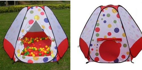 Best to Buy 43 Hx70.8Wx62L" Children's Tents Safari Tent and Tunnel Com.(can be used for 3-4 people)
