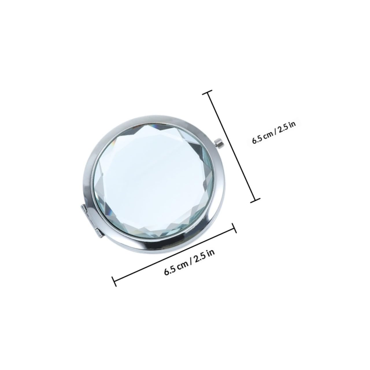 DOITOOL 10pezzi Specchio Portatile Compatto Doppia Faccia Specchio Cosmetico da Viaggio per Trucco Tascabile