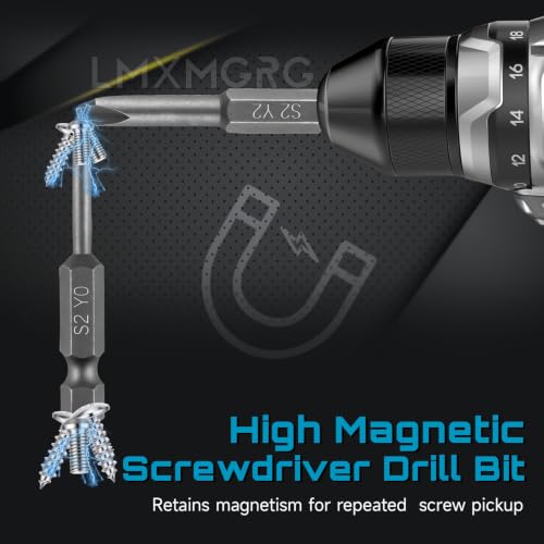 Image of Triwing Screwdriver Bits Set 6pcs Y0 Y1 Y2 Y2 Y3 Y4 Y Tip Screwdriver Bits Magnetic Screwdriver Bits(50mm)