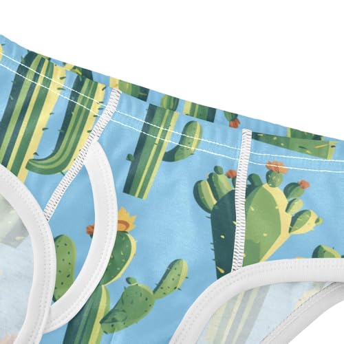 KLL Cactus Many Illusion Hawaiian Boys Toddler Comfort Underwear Cute Children Panties4