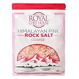 Himalayan Pink Salt 5 lbs Coarse Grain Bulk Bag - Hymalain Pure Gourmet Crystals - Himilian 100% Nat