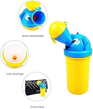 Potty On The Go Toddler Pee Bottle For Kids - Travel Urinal Portable Potty Pee Cup For Girl Child Toddler Baby Urinal Emergency Toilet For Car Travel Road Trip Portable Toilet For