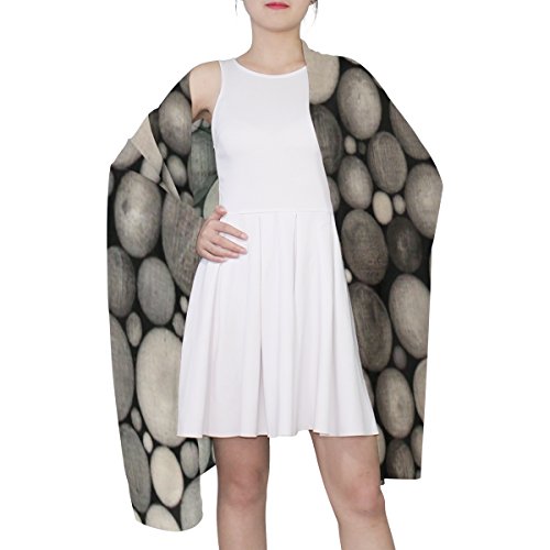 Deyya Womens Infinity Lightweight Silk Scarf Yayoi Kusama Pattern Prints Long Silk Scarves #TOP3