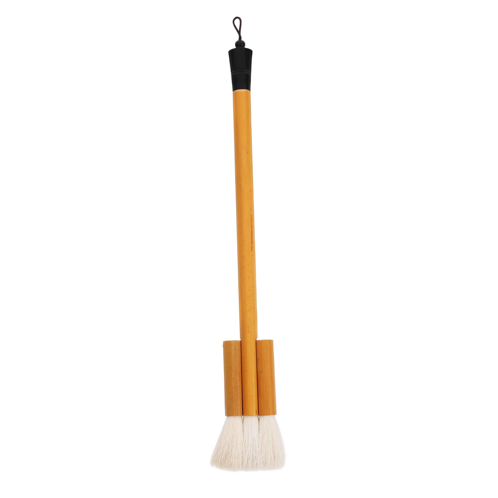 DOITOOL 5 Piezas cepillo de lana brocha cepillo de arte doméstico pequeño pintar de pintura conveniente pincel de dibujo portátil de arte escolar pincel multifunción bambú