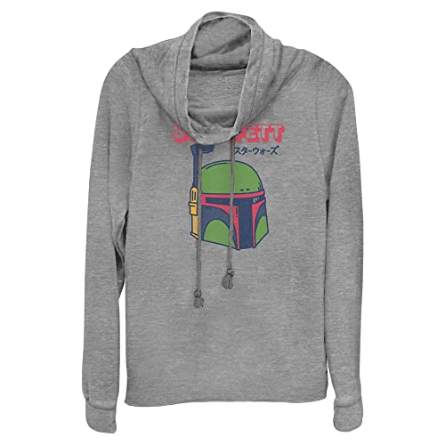 Camisa de Star Wars de mujer con casco de cazador ideal para eventos geek