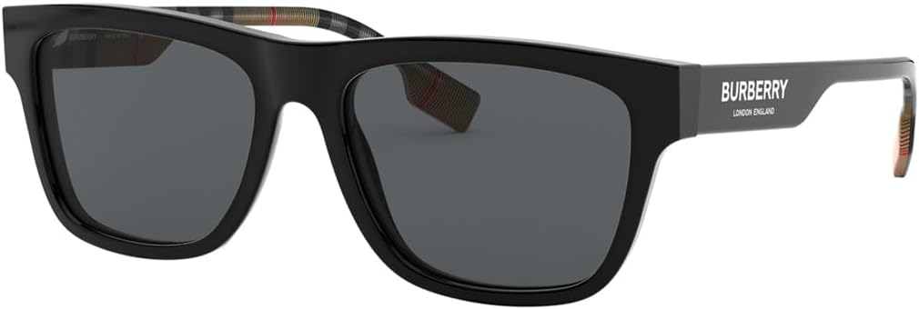 BURBERRY Sunglasses BE 4293 377381 Black Polar Grey - Image 2