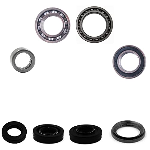 Dresmannst Kit de roulement différentiel et Joint Avant East Lake Compatible avec Suzuki 400 Eiger King Quad / 500 Vinson 2002 2003 2004 2005 2006 2007 2008 2009-2017