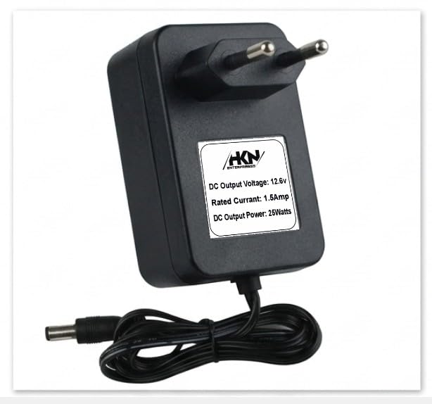 HKN 12.6V 1.5A Lithium-ion Battery Charger with Charge Indication for 12V Battery Pack-image-39