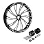 Wheel Rim+Hubs Dual Disc