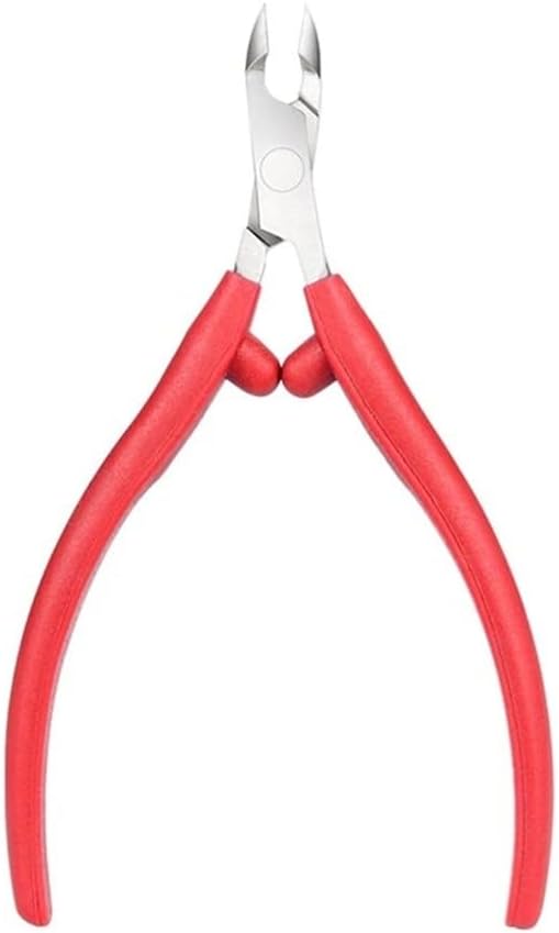 Nail Art Cuticle Nippers Cutter Pliers Remover Manicure Clipper Scissor Pedicure Fingernail Trimming Tool,Black