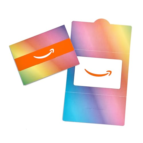 Amazonギフトカード ミニ封筒 虹のグラデーション