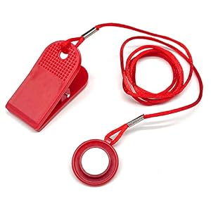 aihihe Chiave di Sicurezza per Tapis Roulant, Interruttore Magnetico di Sicurezza, Accessorio di Arresto di Emergenza per Tapis Roulant
