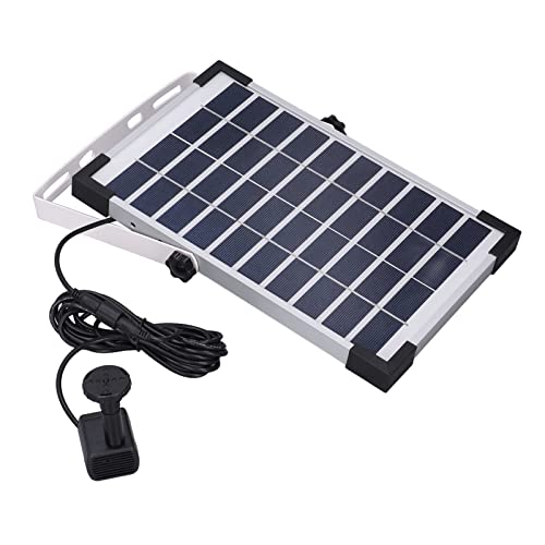 Bomba de fuente solar Cocoarm de 5W y 10V para estanques 2