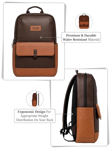 Image of FUR JADEN Anti Theft Number Lock Backpack Bag with 15.6 Inch Laptop Compartment, USB Charging Port & Organizer Pocket for Men Women Boys Girls