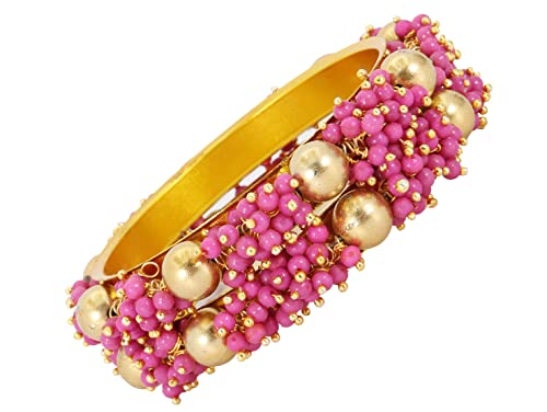 Image of NMII Metal and Zircon Studded Kadaa set for Women /Girls
