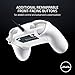 Razer Wolverine V2 Wired Gaming Controller for Xbox Series X|S, Xbox One, PC: Remappable Front-Facing Buttons - Mecha-Tactile Action Buttons and D-Pad - Trigger Stop-Switches - White