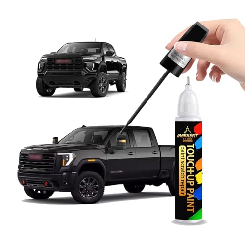 Onyx Black/Void Black(GBA/WA8555) Touch Up Paint For GMC Exact Match-Chips and Nicks 2 in 1 Car Paint Pen Scratch Rapair for Canyon/Savana/Sierra/Yukon