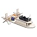 TOYANDONA 2 Piezas DIY Velero de Madera Niños Barco Kit Construir su Propio Barco de Madera Rompecabezas Juguete Educativo Vástago Ciencia Juguete para Niños DIY Artesanía