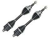 DTA DT1209020901 Front Driver and Passenger Side Premium CV Axles - 2PCS Fits Chevrolet Cobalt, HHR, Saturn ION. 2.2L or 2.4L Automatic Only. Excludes 2.0L SS Model, Redline.
