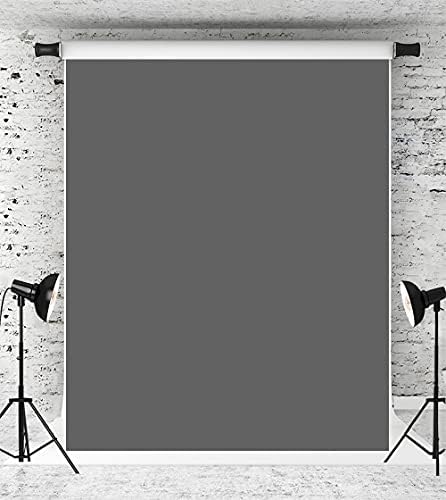 kate 6x9ft Photography Backdrop Pure Grey Solid Backdrop for Photo Studio Props Backdrops
