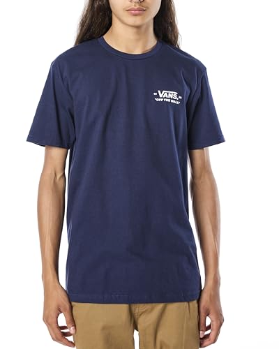 Vans Men's Essential T-Shirt | Regular Fit Short Sleeve Tee, Front & Back Graphic, Durable Cotton, for Fashion & Casual Wear