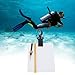 Scubas Diving Writing Plate Underwater Wordpad Writing Board with Clip and Pencil for Water Sport Diving Swimming