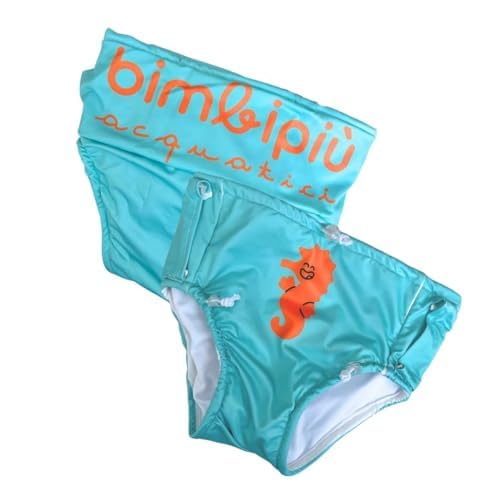 Maillot de bain artisanal pour enfants de 10 à 36 mois, pour mer et piscine (turquoise)