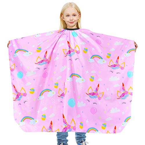 Unicorn Kids Haircut Cape
