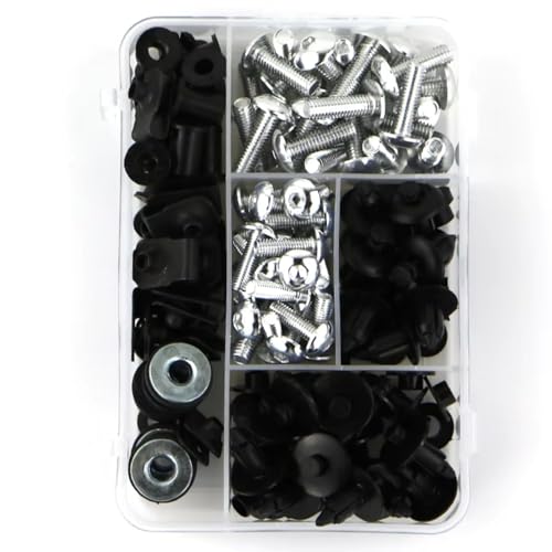�I�[�g�o�C�p�l�W Compatible With Suzuki For GW250F 2015-2019 For RF 600 1993 1994 1995 1996 1997 1998 �I�[�g�o�C�t���t�F�A�����O�{���g�L�b�g�i�b�g�t�F�A�����O�N���b�v(S