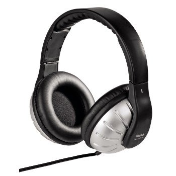 Preisvergleich Produktbild Hama 11748 Stereo-Kopfhörer "HK-748" Silber / Schwarz *** Sond