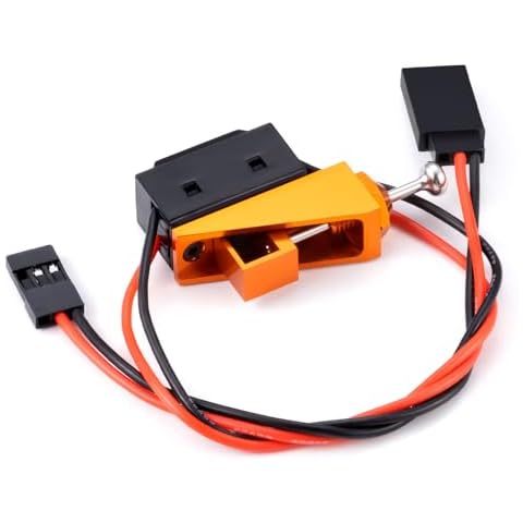 WEFEINO Boat Waterproof RC On Off Switch Upgrade Parts for RC Cars Trucks Crawlers Off-Road Buggy Cover