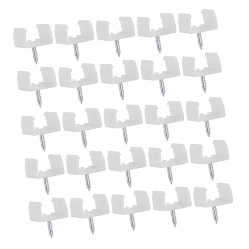 Clips de fixation pour éclairage LED montage facile sans décollage
