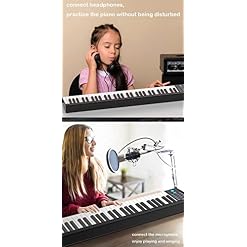 Piano Numérique 61 Clavier Keyboard Piano Clés Pondérées Pleine Grandeur Midi Midi En Spelers Piano Electrique Avec… - Les Beatles, Paul McCartney, John Lennon, RIngo Starr, George Harrison Piano Numérique 61 Clavier Keyboard Piano Clés Pondérées Pleine Grandeur Midi Midi En Spelers Piano Electrique Avec… – Image 6