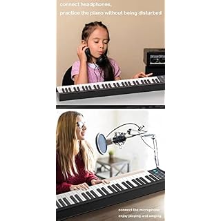 Piano Numérique 61 Clavier Keyboard Piano Clés Pondérées Pleine Grandeur Midi Midi En Spelers Piano Electrique Avec… - Les Beatles, Paul McCartney, John Lennon, RIngo Starr, George Harrison Piano Numérique 61 Clavier Keyboard Piano Clés Pondérées Pleine Grandeur Midi Midi En Spelers Piano Electrique Avec… – Image 6