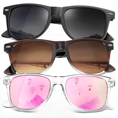 KALIYADI Womens-Sunglasses Polarized Sunglasses Womens: Retro Trendy Sun Glasses with UV400 Protection for Travel Driving by KALIYADI - Used condition - US$17.85