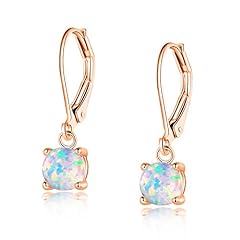 Opal-6mm Round-Rose Gold