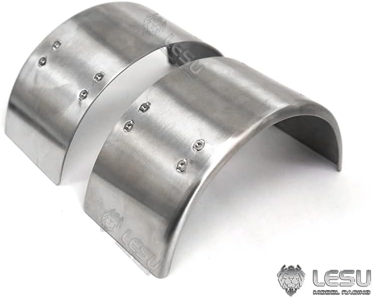 LESU wheelfun 1/14 Metal Mudguard 1 Pair for DIY RC Truck a Tractor Dumper Trailer Model